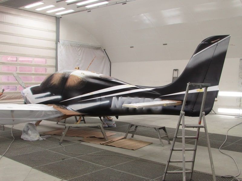 Cirrus SR22 GX N777PS peinture Aerostyll