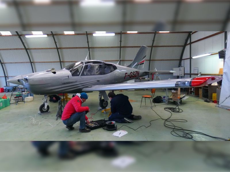 Socata TB20 Trinidad F-GSZN peinture aerostyll aéronautique