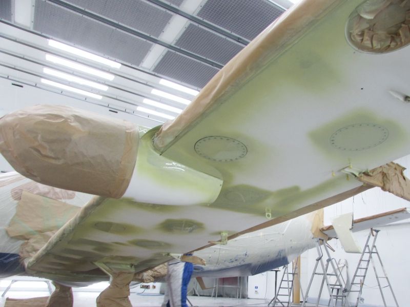 peinture aéronautique aeronautical paint aerostyll Däher TBM 700 2-PTXC