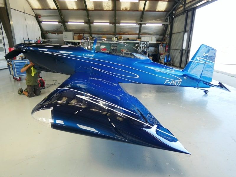 Van’s RV8 F-PATI peint par painted by aerostyll peinture aéronautique de prestige prestige painting