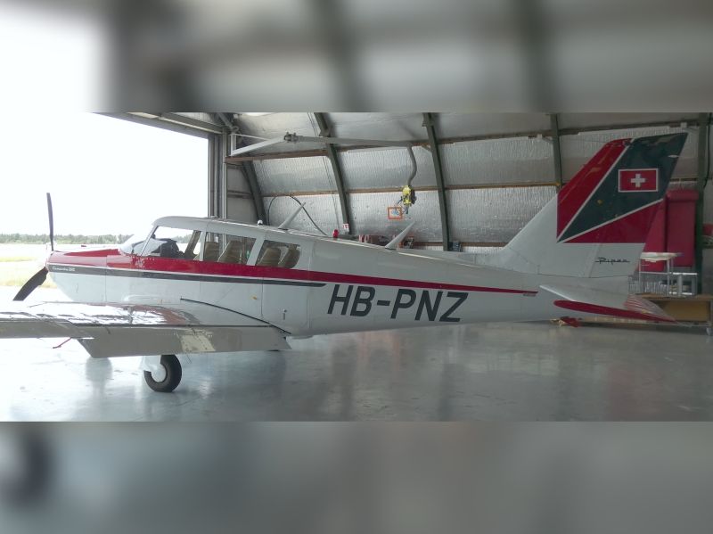 peinture aéronautique aeronautical paint aerostyll Piper PA32 Saratoga N4167S