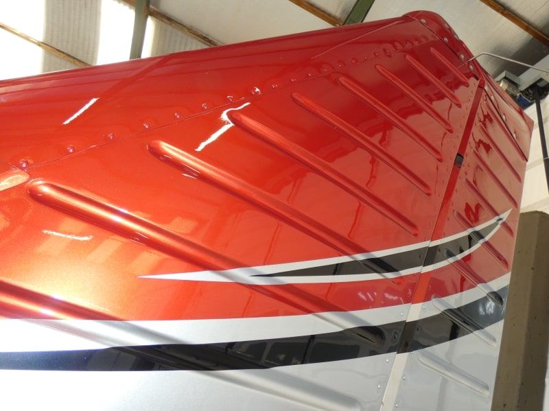 peinture aéronautique aeronautical paint aerostyll Piper PA32 Saratoga N4167S