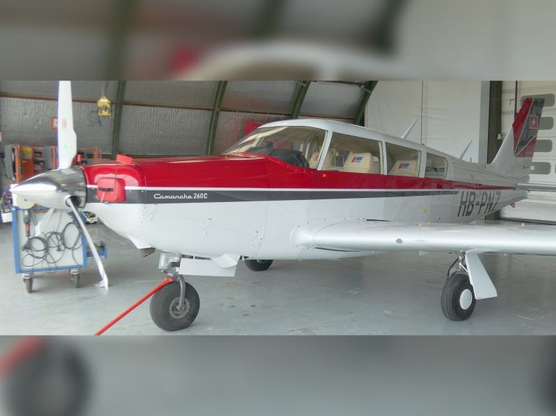 peinture aéronautique aeronautical paint aerostyll Piper PA32 Saratoga N4167S