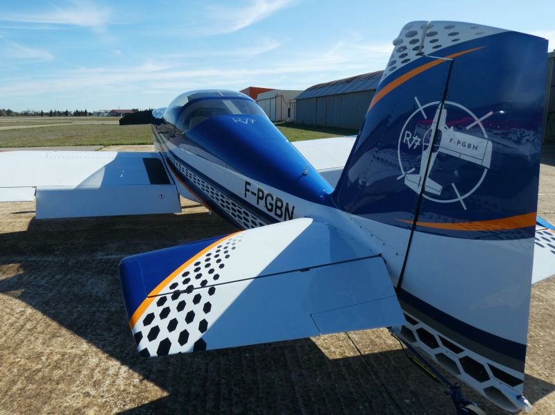 Van’s Aircraft RV7 F-PBGN peint par AEROSTYLL peinture aéronautique