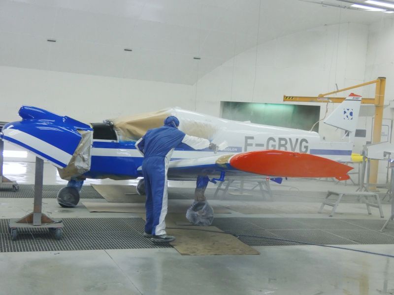 Robin Aiglon R1180T F-GBVG peinture aéronautique aeronautical paint aerostyll