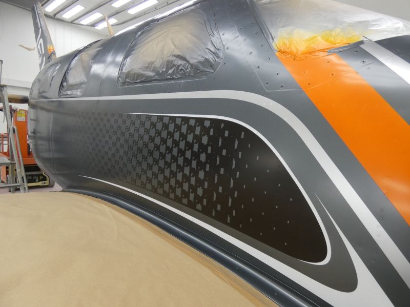 peinture aéronautique aeronautical paint aerostyll Piper PA46 Meridian N13WJ F-HNID