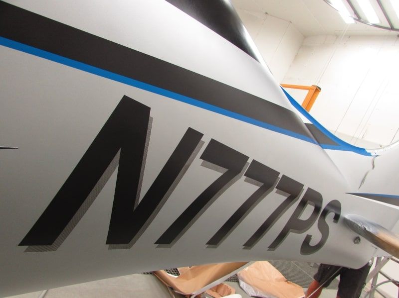Cirrus SR22 GX N777PS peinture Aerostyll