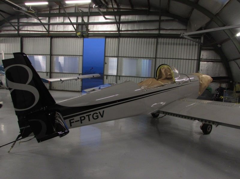 AEROSTYLL peinture aéronautique Vans RV8 F-PTGV