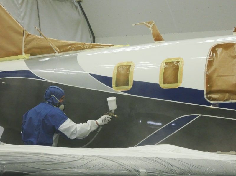 TBM 1456 DAHER peinture par AEROSTYLL paint by