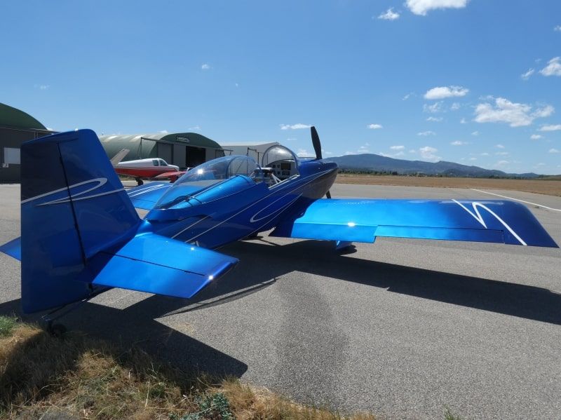 Van’s RV8 F-PATI peint par painted by aerostyll peinture aéronautique de prestige prestige painting