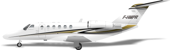 Cessna Citation CJ2 Rapido F-HMPR