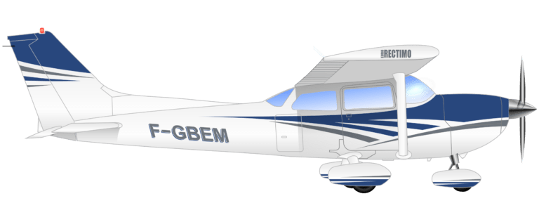 Cessna FR172K F-GBEM Rectimo Aviation peinture par paint by aerostyll