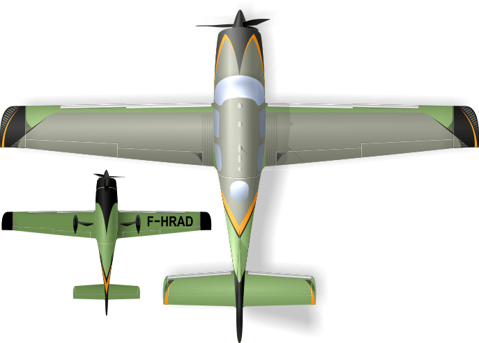 Cirrus SR-22 3G F-HRAD N122PB peinture aéronautique aeronautical paint by AEROSTYLL design modern
