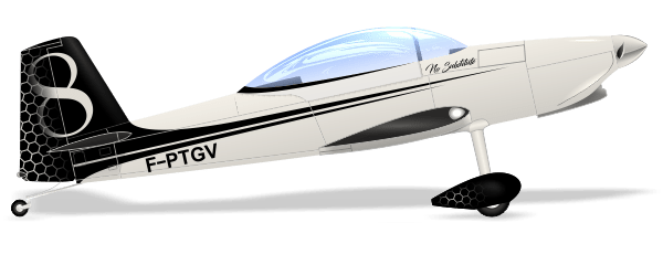 AEROSTYLL peinture aéronautique Vans RV8 F-PTGV