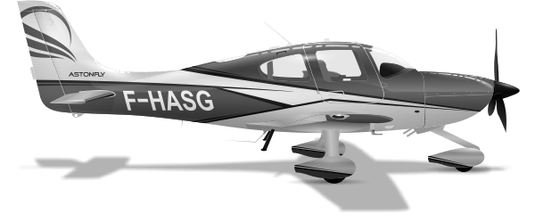 Cirrus SR-22 F-HASG ASTONTEC ASTONFLY