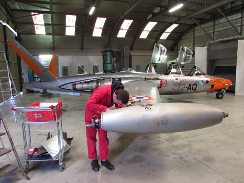 Fouga Magister F-HDND Groupe Tranchant