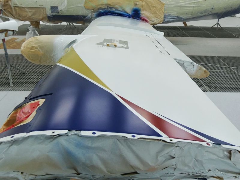 peinture aéronautique aeronautical paint aerostyll Däher TBM 700 2-PTXC