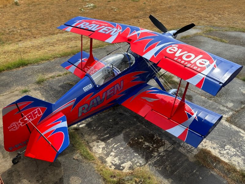 peinture aéronautique aeronautical paint aerostyll TBM 850 N850LD avion de voltige aerobatic plane