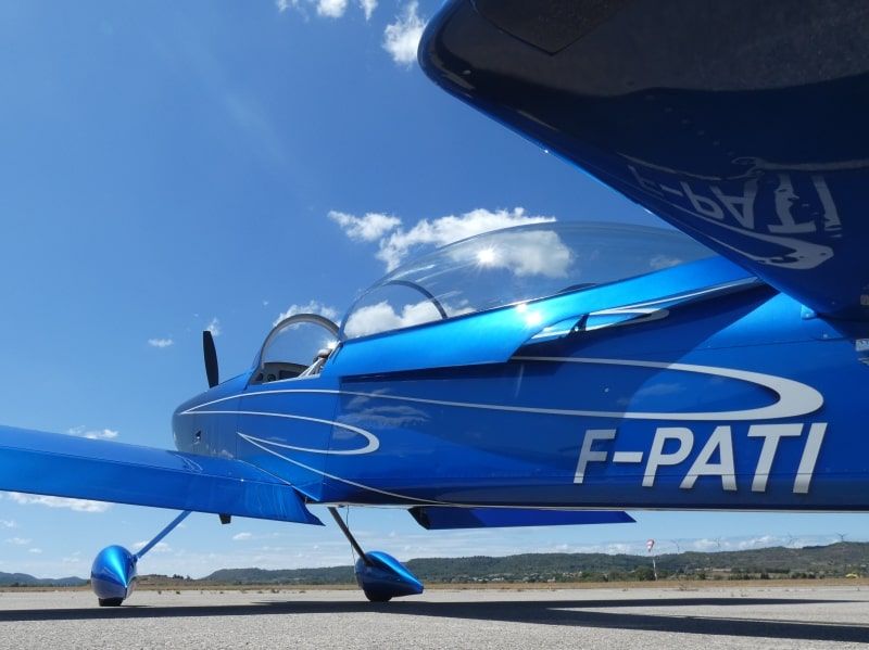 Van’s RV8 F-PATI peint par painted by aerostyll peinture aéronautique de prestige prestige painting