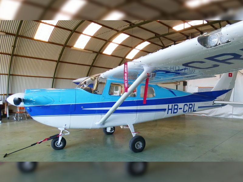 Cessna 175 Skylark HB-CRL peinture par aerostyll 2023