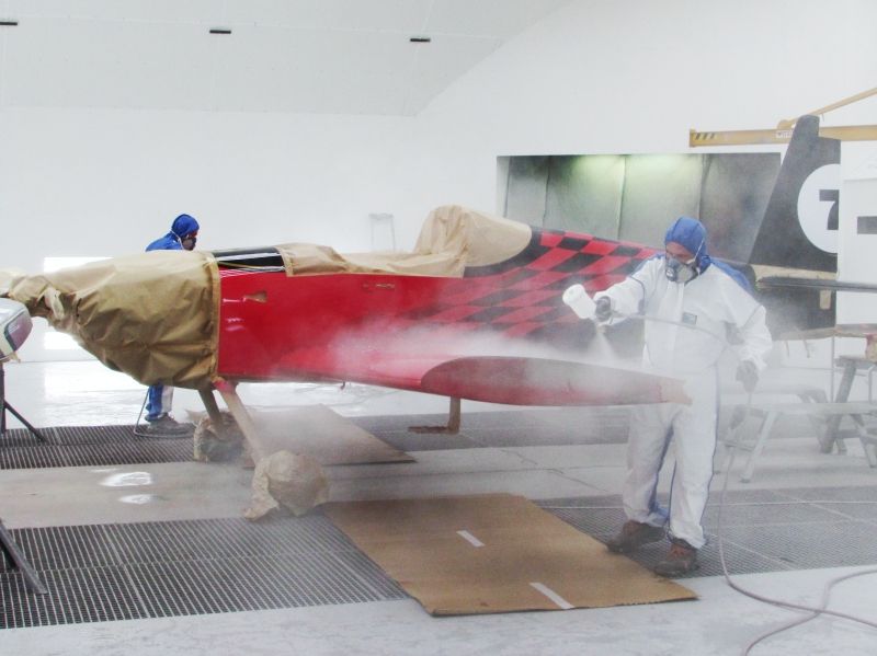 peinture aéronautique aeronautical paint aerostyll Van’s Aircraft RV7 HB-YSL