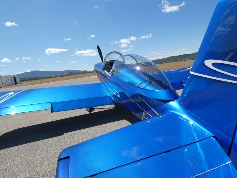 Van’s RV8 F-PATI peint par painted by aerostyll peinture aéronautique de prestige prestige painting