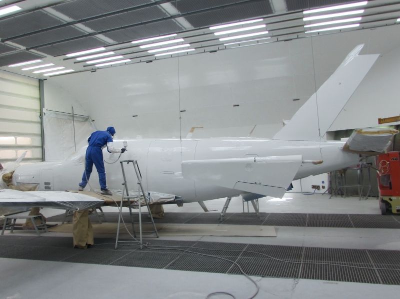 peinture aéronautique aeronautical paint aerostyll Däher TBM 700 2-PTXC