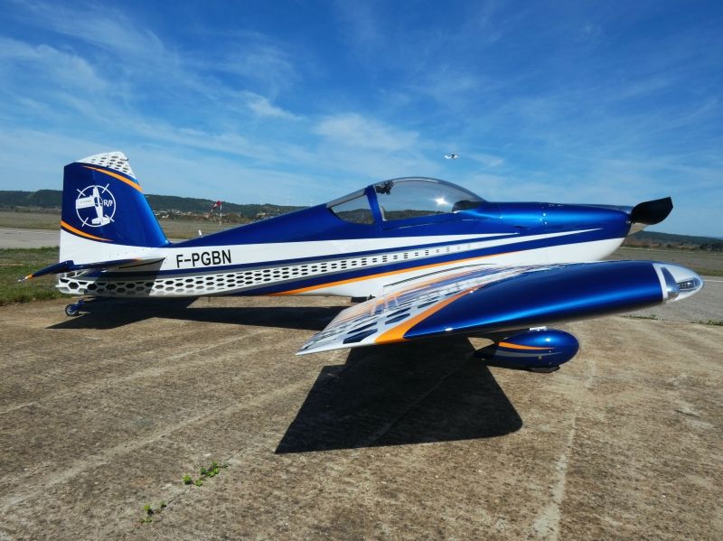 Van’s Aircraft RV7 F-PBGN peint par AEROSTYLL peinture aéronautique