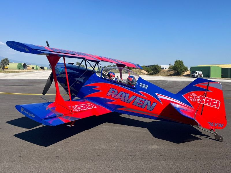peinture aéronautique aeronautical paint aerostyll TBM 850 N850LD avion de voltige aerobatic plane