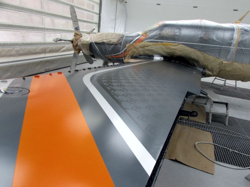 peinture aéronautique aeronautical paint aerostyll Piper PA46 Meridian N13WJ F-HNID