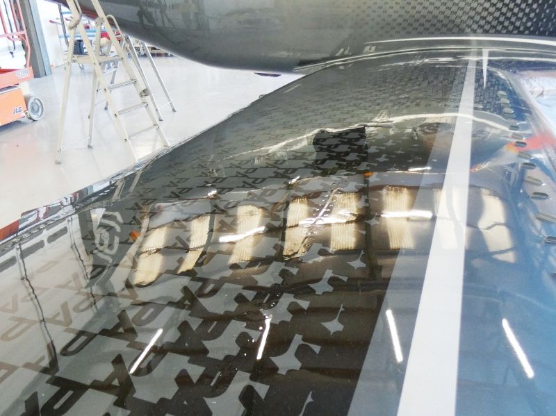 peinture aéronautique aeronautical paint aerostyll Piper PA46 Meridian N13WJ F-HNID