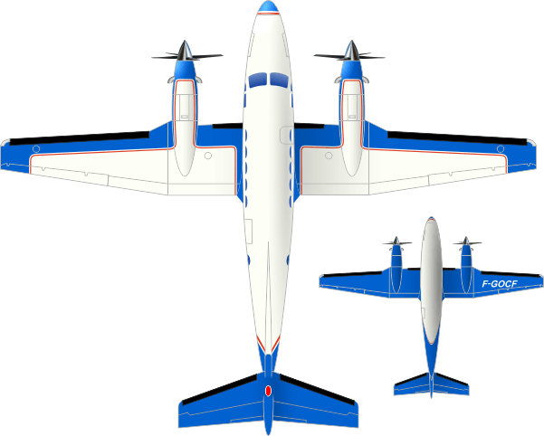 Beechcraft 200 F-GOCF