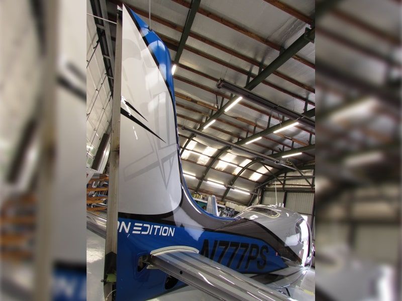 Cirrus SR22 GX N777PS peinture Aerostyll