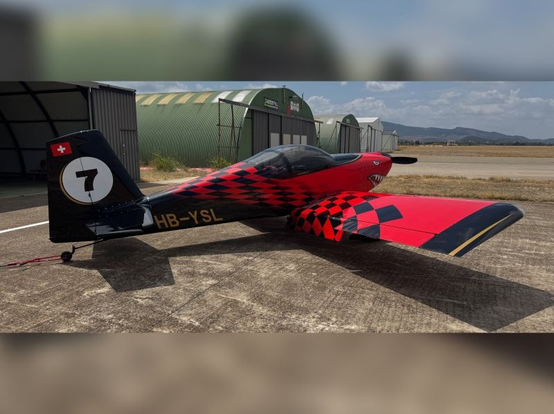 peinture aéronautique aeronautical paint aerostyll Van’s Aircraft RV7 HB-YSL