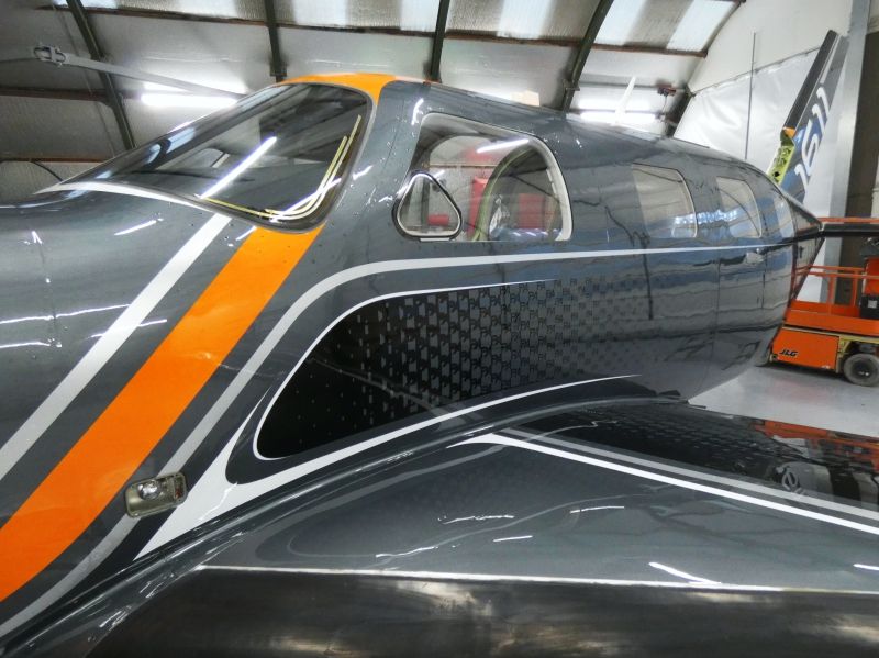 peinture aéronautique aeronautical paint aerostyll Piper PA46 Meridian N13WJ F-HNID