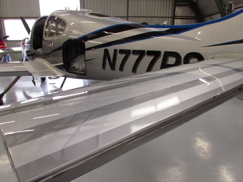 Cirrus SR22 GX N777PS peinture Aerostyll