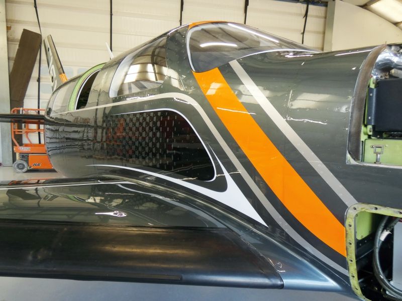 peinture aéronautique aeronautical paint aerostyll Piper PA46 Meridian N13WJ F-HNID