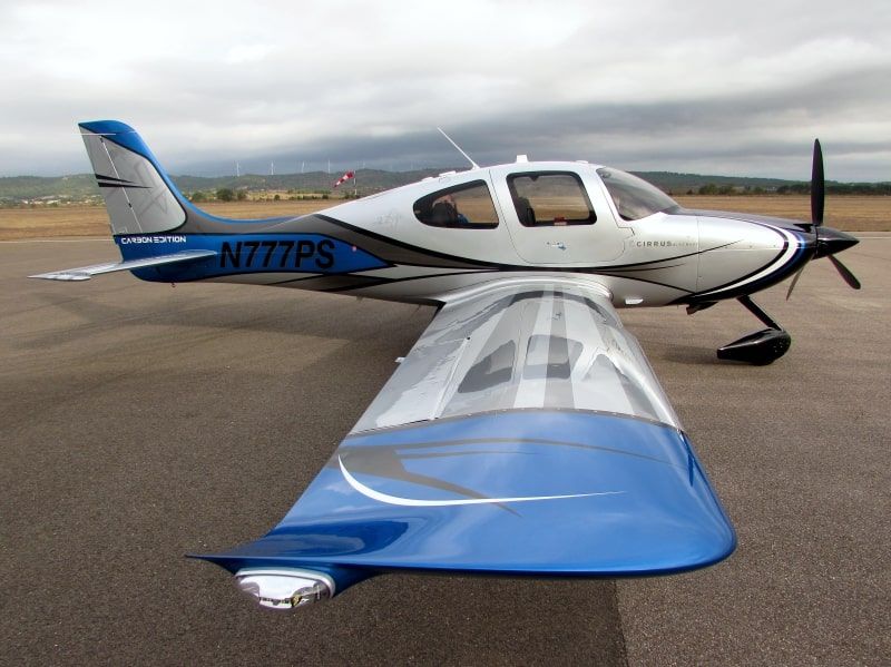 Cirrus SR22 GX N777PS peinture Aerostyll