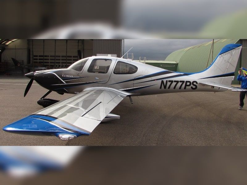 Cirrus SR22 GX N777PS peinture Aerostyll