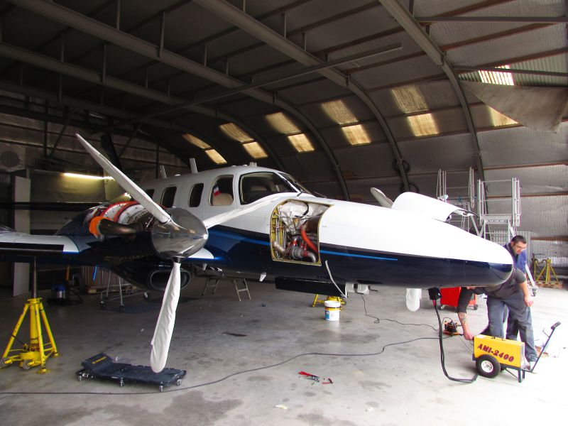 Piper PA-31 T Cheyenne II F-HSTI Topographie