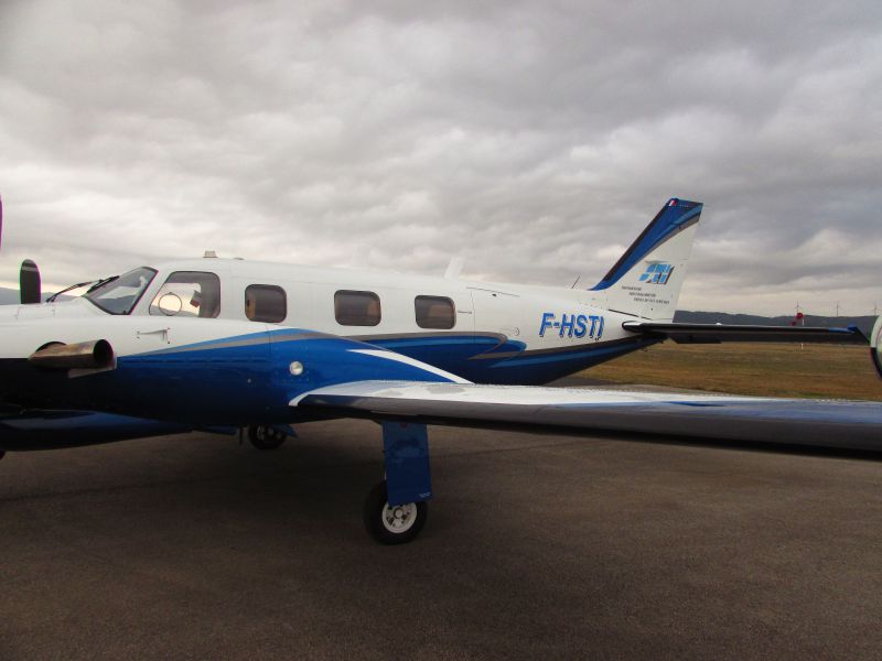 Piper PA-31 T Cheyenne II F-HSTI Topographie