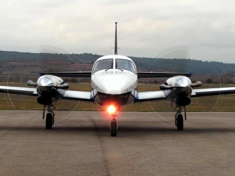 Piper PA-31 T Cheyenne II F-HSTI Topographie