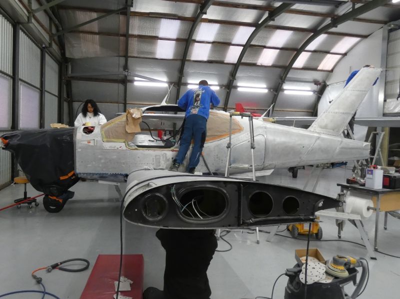 Socata TB20 Trinidad F-GSZN peinture aerostyll aéronautique