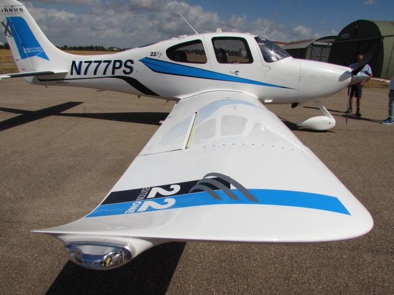 Cirrus SR22 GX N777PS peinture Aerostyll