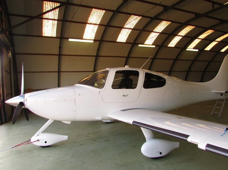 Cirrus SR22 GX N777PS peinture Aerostyll