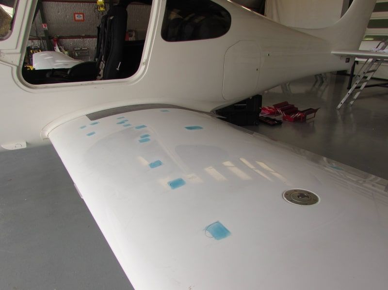 Cirrus SR22 GX N777PS peinture Aerostyll