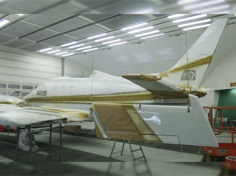 Beechcraft 90 C F-GCGA peinture aéronautique par AEROSTYLL