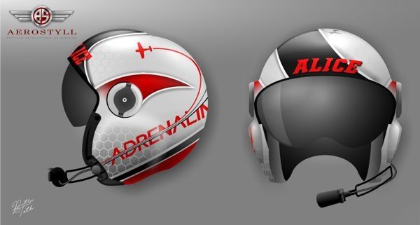 Casque Pilote AdrenalinFlights