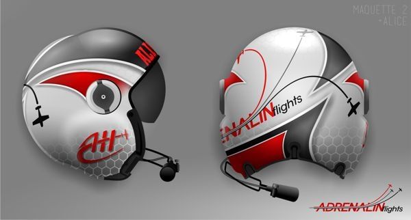 Casque Pilote AdrenalinFlights